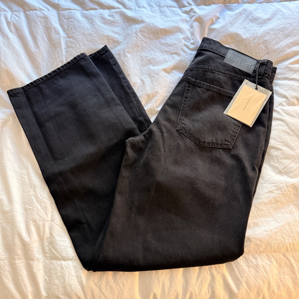 GRLFRND Bella Low Rise Boyfriend Jeans Black | Size 27 | NWT - Picture 5 of 7